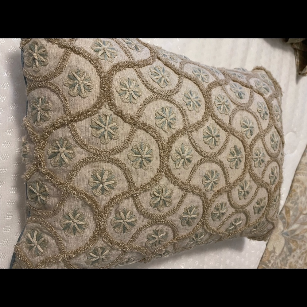 Pottery Barn 12x16 pillow.